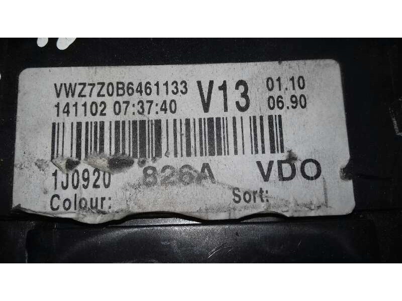 Recambio de cuadro instrumentos para volkswagen golf iv berlina (1j1) 1.6 16v referencia OEM IAM VWZ7Z0B6461133 141102 
