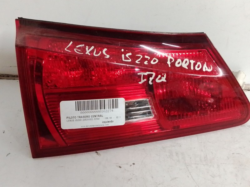 Recambio de piloto trasero central para lexus is ii (_e2_) 220d (ale20) referencia OEM IAM   