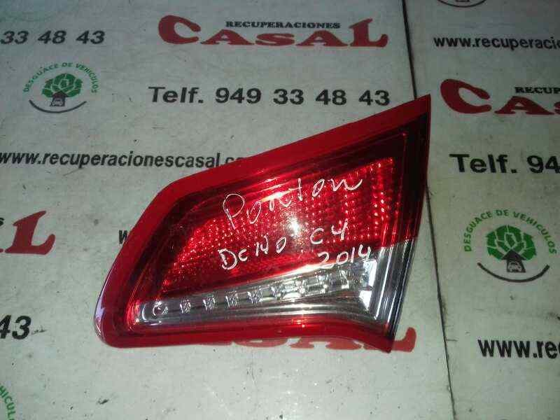 Recambio de piloto trasero central para citroën c4 lim. feel referencia OEM IAM 9672155480  