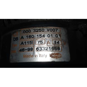 ALTERNADOR A1601540101 0003250V007 