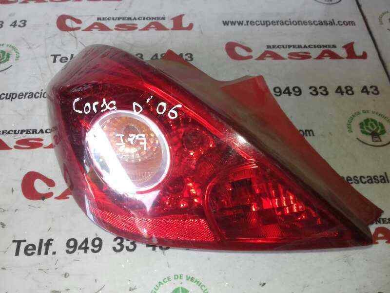 Recambio de piloto trasero izquierdo para opel corsa d referencia OEM IAM 13186350  