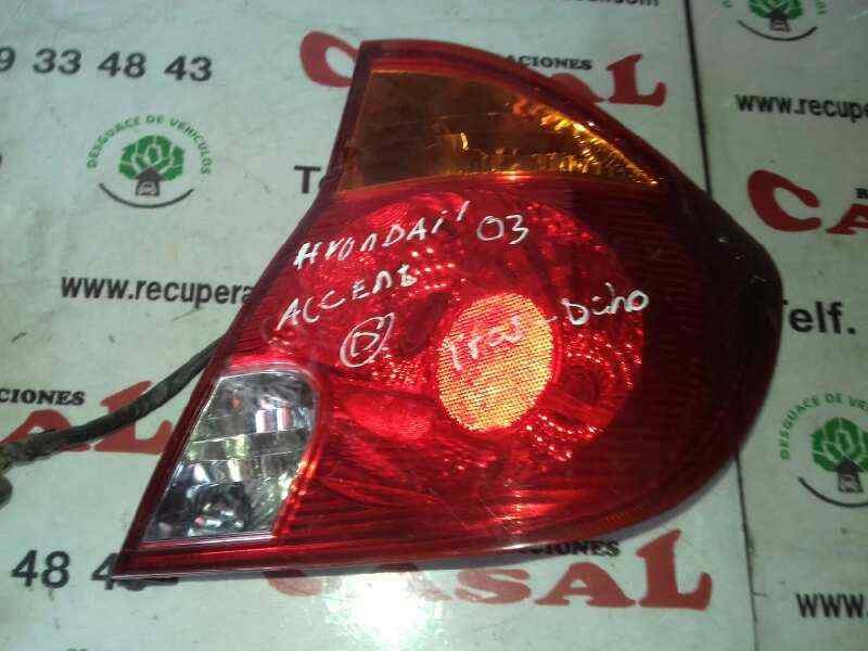 Recambio de piloto trasero derecho para hyundai accent (lc) gl 4p referencia OEM IAM 92402257  