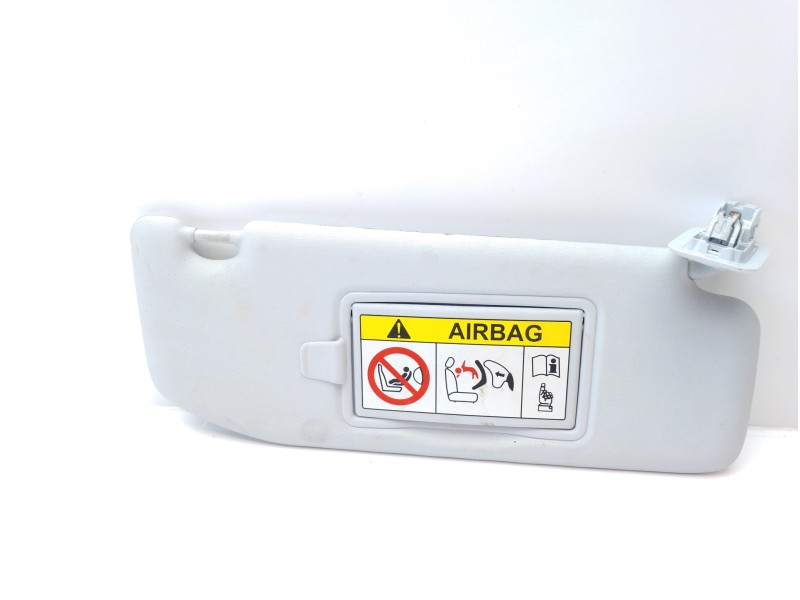 Recambio de parasol derecho para peugeot 208 1.2 12v e-thp referencia OEM IAM 16125932PR  