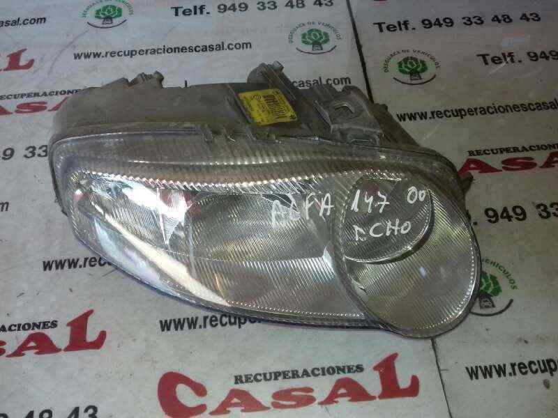 Recambio de faro derecho para alfa romeo 147 (190) 1.9 jtd cat referencia OEM IAM 0301186202 465565650 