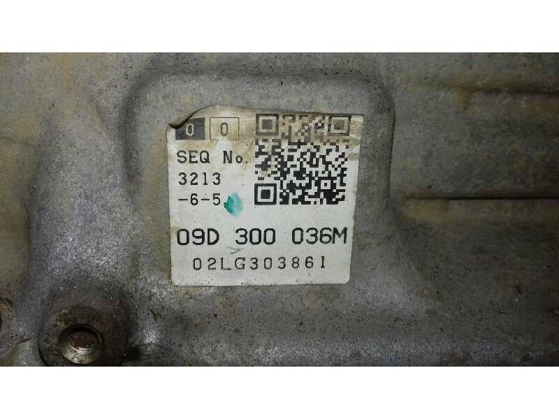 Recambio de caja cambios para volkswagen touareg (7la) referencia OEM IAM 09D300036M  