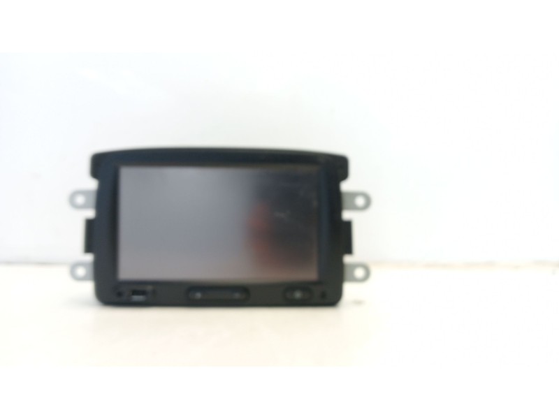 Recambio de pantalla multifuncion para dacia duster ambiance 4x2 referencia OEM IAM 281153136R  