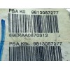Recambio de palanca freno de mano para toyota proace 1.6 16v turbodiesel cat referencia OEM IAM 9813087277  