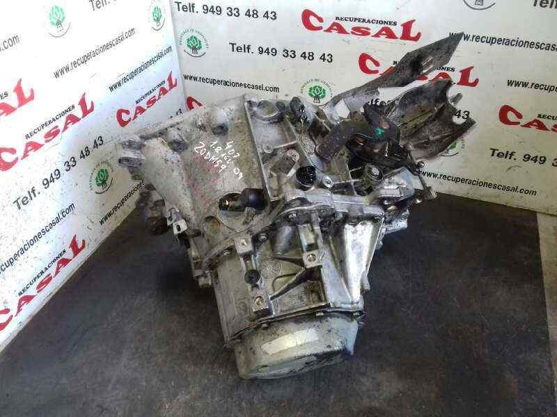 Recambio de caja cambios para peugeot 407 sr confort referencia OEM IAM 20DM59  