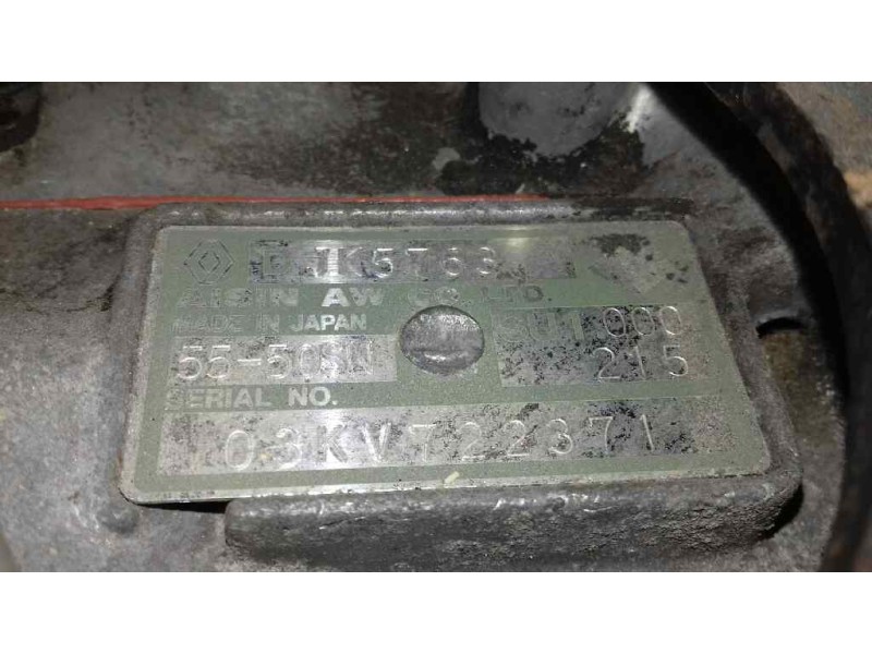 Recambio de caja cambios para renault laguna ii (bg0) authentique referencia OEM IAM JK5763  