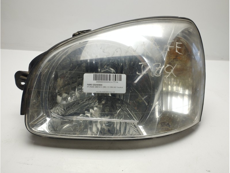 Recambio de faro izquierdo para hyundai santa fe (sm) 2.0 gls crdi referencia OEM IAM 9210126025  