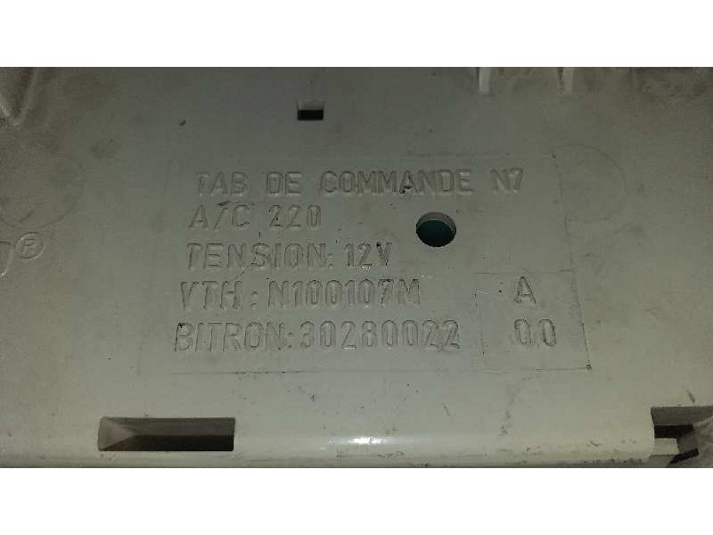 Recambio de mando calefaccion / aire acondicionado para citroën xsara break 1.8i exclusive referencia OEM IAM 30280022 N100107M 