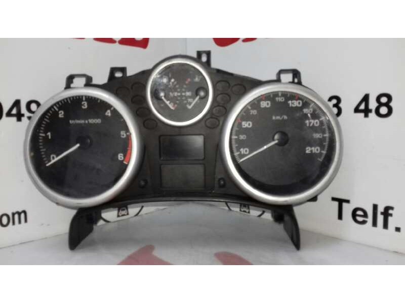 Recambio de cuadro instrumentos para peugeot 207 sport referencia OEM IAM 9666898680 A2C53375182 