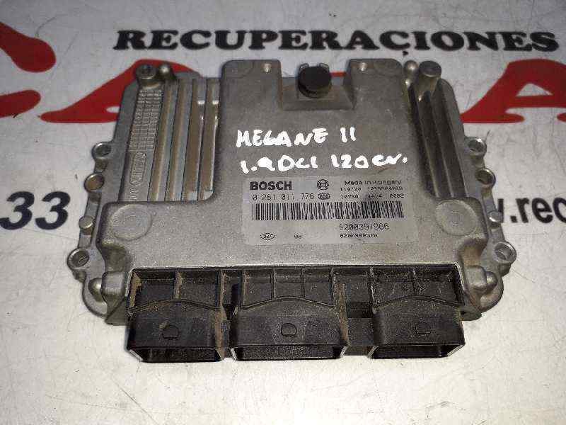 Recambio de centralita motor uce para renault scenic ii grand exception referencia OEM IAM 0281011776 8200391966 8200386508