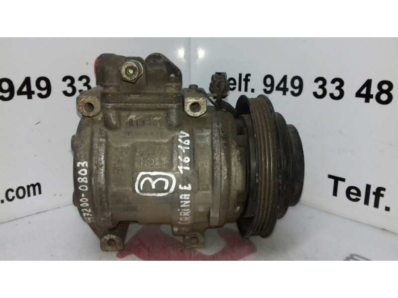 Recambio de compresor aire acondicionado para toyota carina (t19) 1.6 berlina referencia OEM IAM 4472000803 2P2792 10PA15C