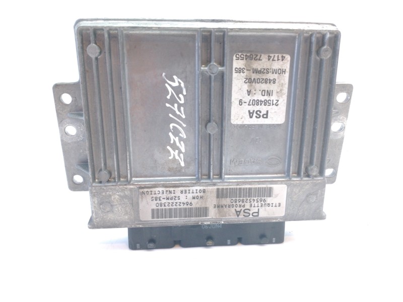 Recambio de centralita motor uce para citroën c2 1.4 referencia OEM IAM 9654528680  
