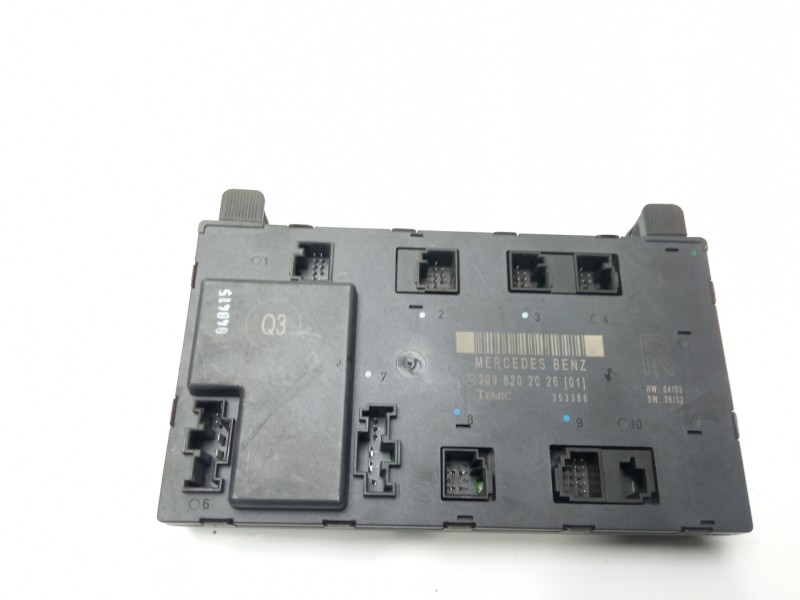 Recambio de modulo electronico para mercedes-benz clase clk (w209) coupe 2.7 cdi 20v cat referencia OEM IAM A2098202026  