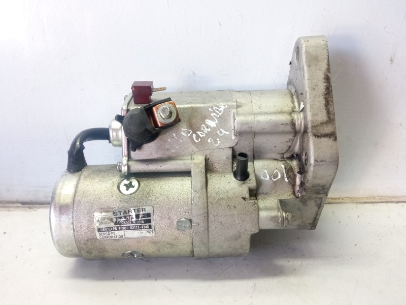 Recambio de motor arranque para kia carnival ii 2.9 cdri ex referencia OEM IAM 031114140  
