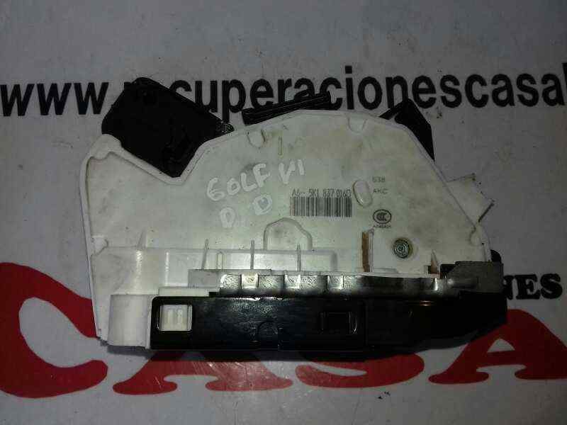 Recambio de cerradura puerta delantera derecha para volkswagen golf vi (5k1) sport referencia OEM IAM 5K1837016D  