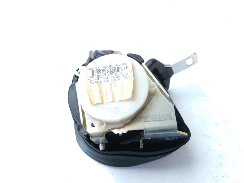 Recambio de cinturon seguridad trasero izquierdo para fiat 500 cabrio (150) referencia OEM IAM 735492577  
