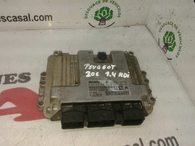 Recambio de centralita motor uce para peugeot 206 sw 1.4 hdi referencia OEM IAM 0281012525  