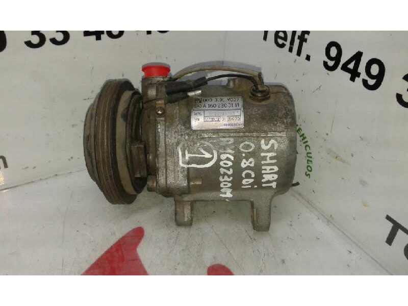 Recambio de compresor aire acondicionado para smart coupe básico (45kw) referencia OEM IAM A160230011 0003191V007 0003289288