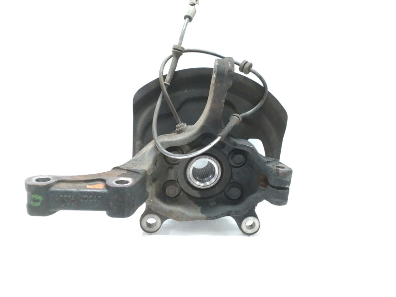 Recambio de mangueta delantera derecha para nissan qashqai (j10) 2.0 16v cat referencia OEM IAM 40014JD000  