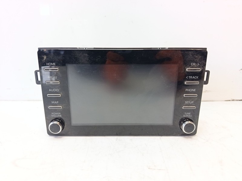 Recambio de pantalla multifuncion para toyota yaris active referencia OEM IAM 861400D581EX  