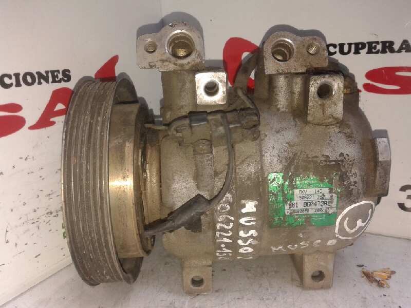 Recambio de compresor aire acondicionado para ssangyong musso 2.9 d referencia OEM IAM 5062211521 861B6047382 DKV-14C