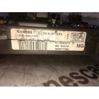 CAJA RELES / FUSIBLES 9646777380 