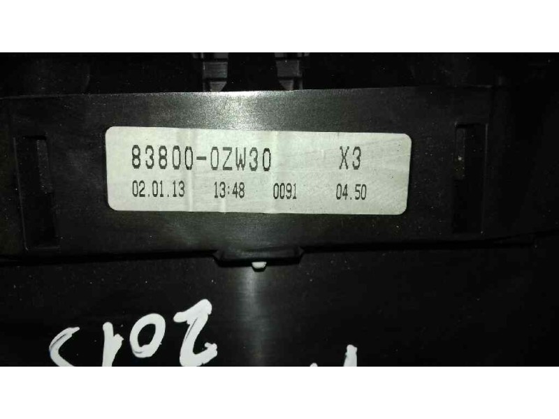 Recambio de cuadro instrumentos para toyota auris touring sports (e18) hybrid feel! referencia OEM IAM 838000ZW30  