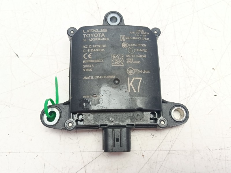 Recambio de modulo electronico para toyota yaris referencia OEM IAM 88162K0010  