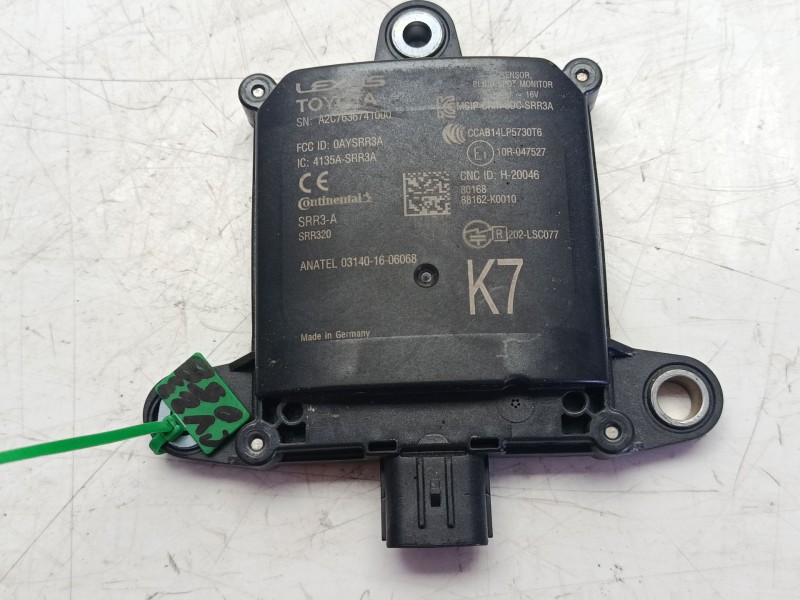 Recambio de modulo electronico para toyota yaris referencia OEM IAM 88162K0010  
