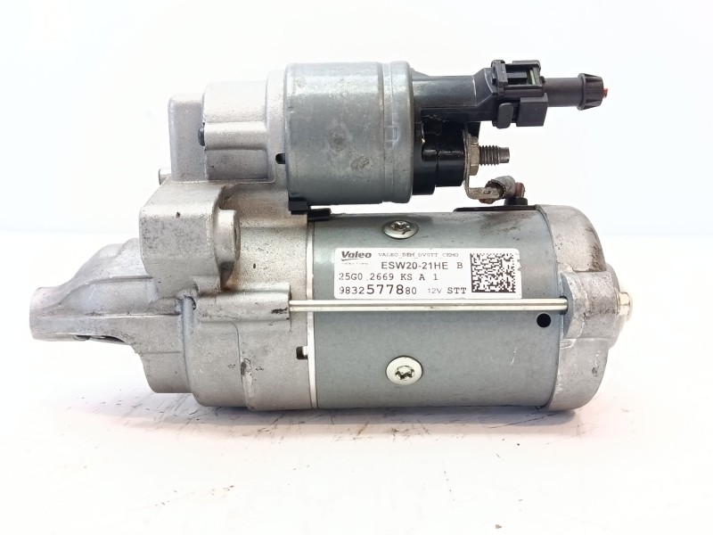 Recambio de motor arranque para ds 7 crossback be chic referencia OEM IAM 1627658880 ESW2021HEB 9832577880