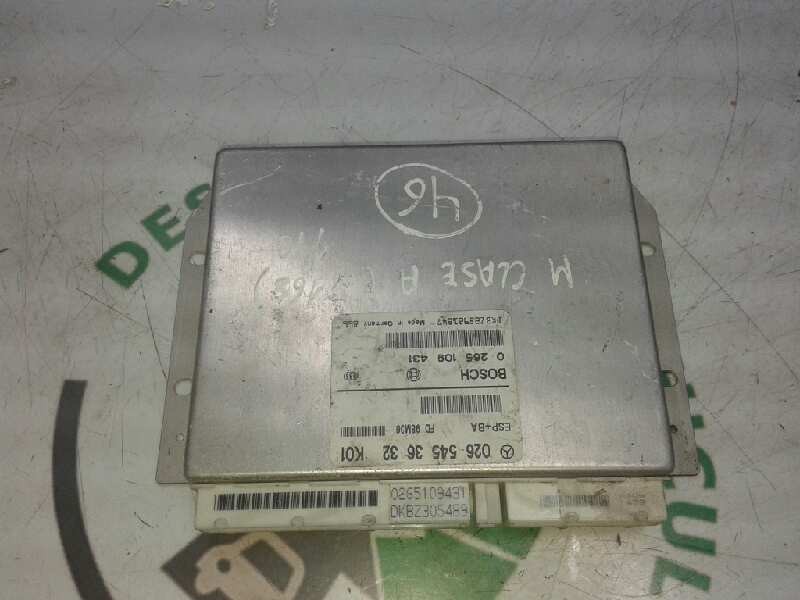 Recambio de centralita asr para mercedes-benz clase a (w168) 160 (168.033) referencia OEM IAM 0265453632  