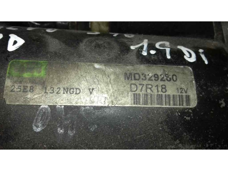 Recambio de motor arranque para volvo s40 berlina 1.9 diesel referencia OEM IAM D7R18 MD329280 11 DIENTES
