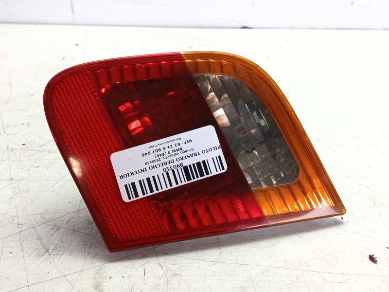 Recambio de piloto trasero derecho interior para bmw 3 (e46) 320 d referencia OEM IAM 63216907946  
