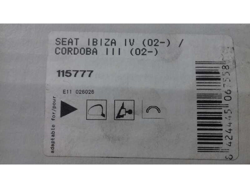 Recambio de retrovisor derecho para seat ibiza (6l1) sport referencia OEM IAM 8424445067558 115777 