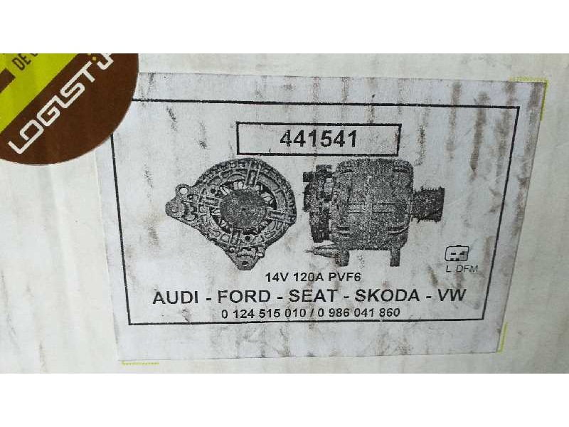 Recambio de alternador para audi a3 (8l) 1.9 tdi referencia OEM IAM 0124515010 0986041860 441541