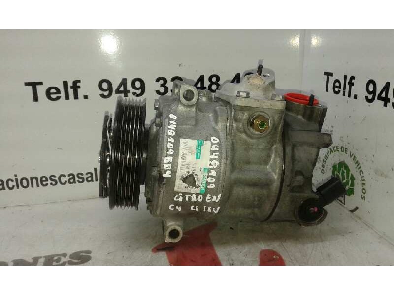 Recambio de compresor aire acondicionado para citroën c4 berlina 1.6 16v hdi referencia OEM IAM 04481098B4  
