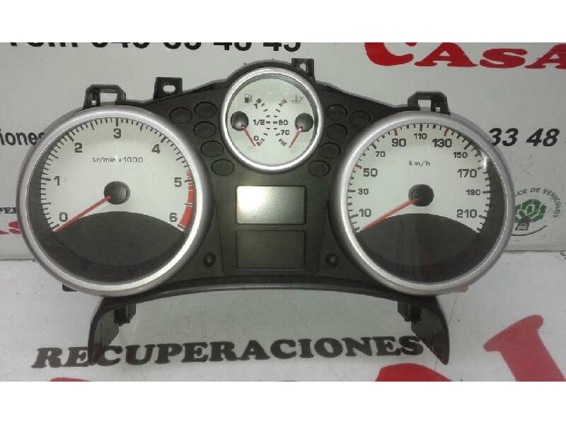 Recambio de cuadro instrumentos para peugeot 207 xad referencia OEM IAM A2C53065547 A2C53190340 