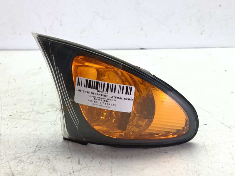 Recambio de intermitente delantero lateral derecho para bmw 3 (e46) 320 d referencia OEM IAM 63 13 7 165 852  