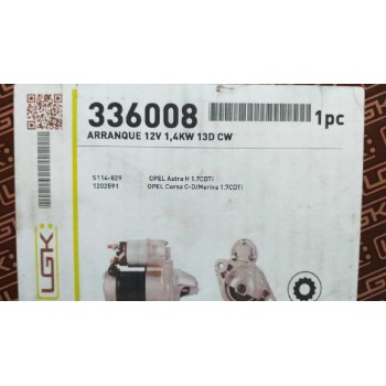 MOTOR ARRANQUE 1202591 S114829 