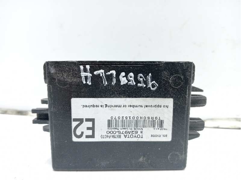 Recambio de modulo electronico para toyota c-hr referencia OEM IAM 89784F4070  