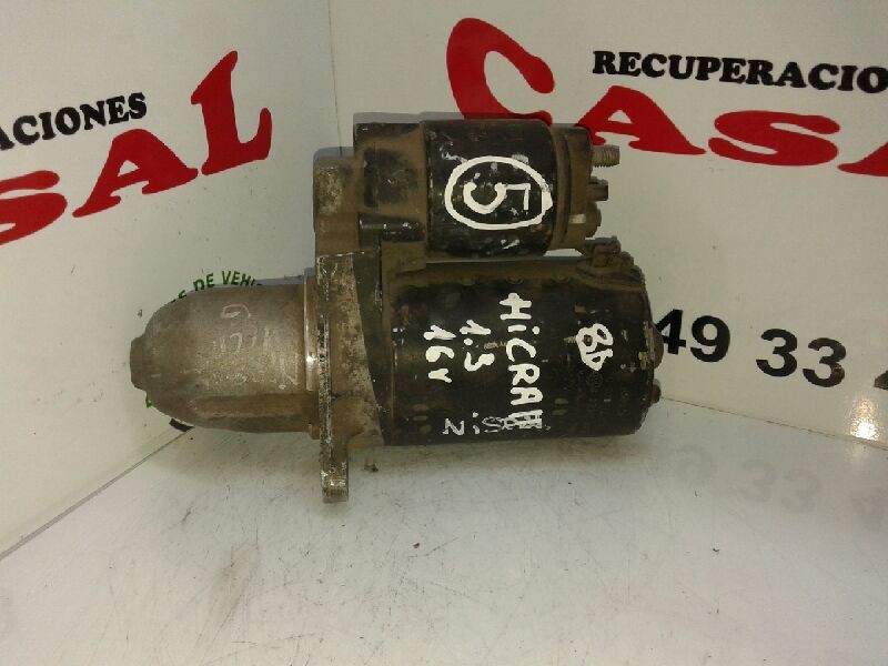 Recambio de motor arranque para nissan micra (k10) 1.2 cat referencia OEM IAM 0001112018 2330099B00 8 DIENTES