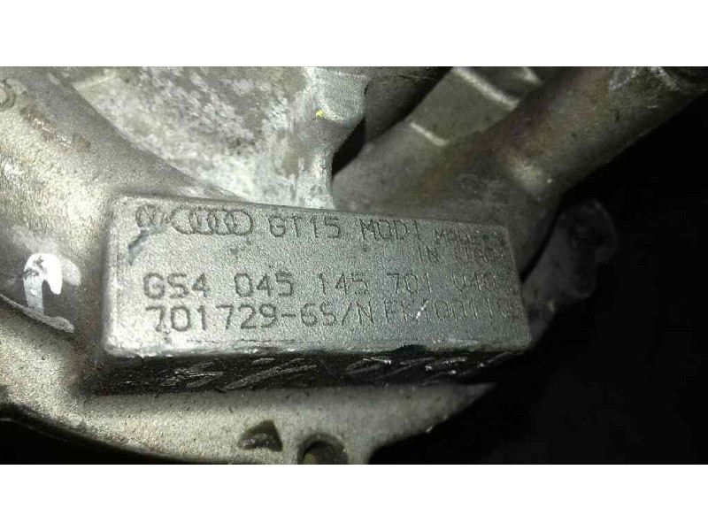 Recambio de turbocompresor para volkswagen polo berlina (6n2) trendline referencia OEM IAM 045145701V 701729-6 GT15