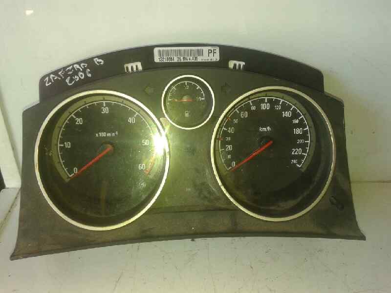 Recambio de cuadro instrumentos para opel zafira b sport referencia OEM IAM 13216684 SW4405 