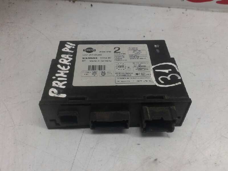 Recambio de centralita cierre para nissan primera berlina (p11) slx referencia OEM IAM 285969F90 5WK4661 