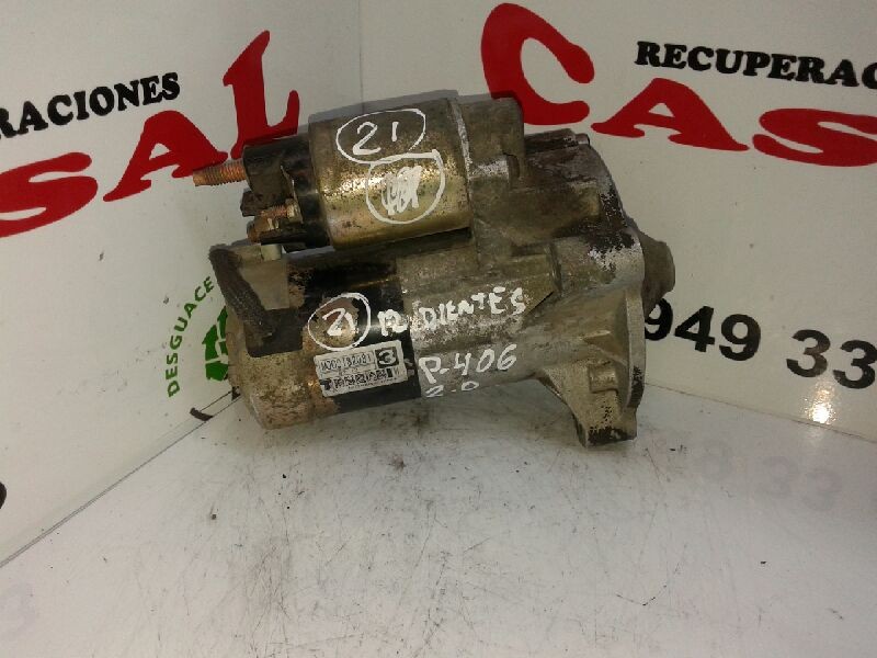 Recambio de motor arranque para peugeot 407 sport referencia OEM IAM M000T82081 B213 12 DIENTES