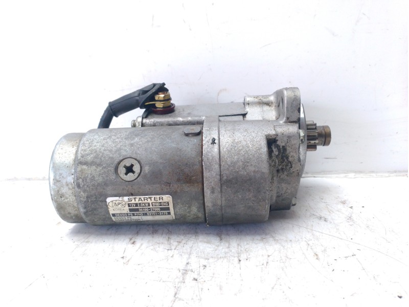 Recambio de motor arranque para kia cerato 2.0 turbodiesel cat referencia OEM IAM 3610027000  