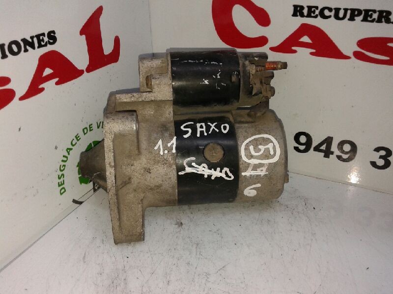 Recambio de motor arranque para citroën saxo 1.1 image referencia OEM IAM 12VM002T 13081 9 DIENTES